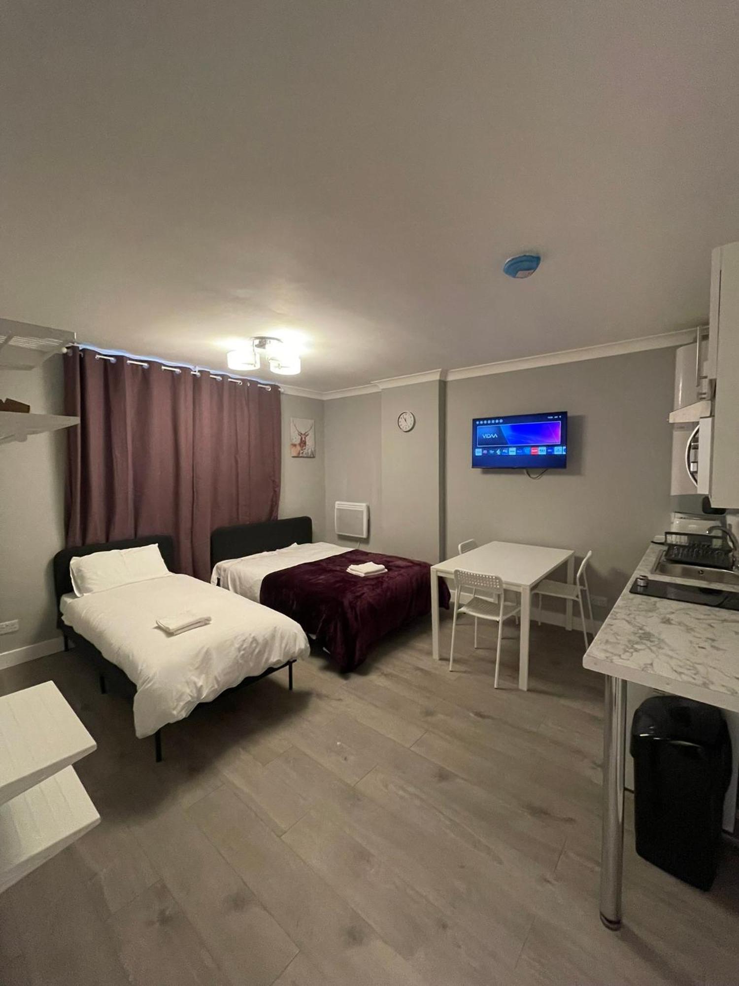 Basement Studio • Double + Single • Sleeps 3